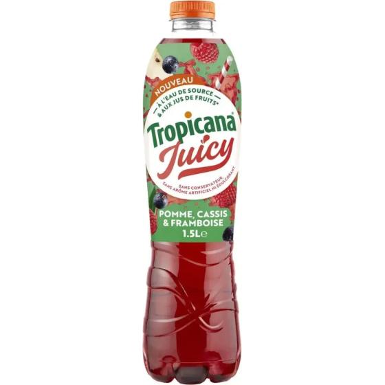 JUICY TROPICANA POMME CASSIS FRAMBOISE 1.5L
