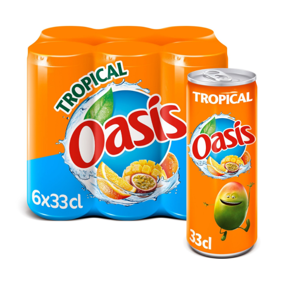 OASIS TROPICAL 6X33CL