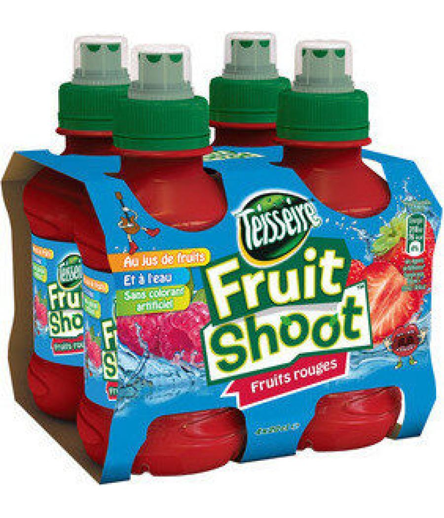 FRUIT SHOOT FRUITS ROUGES  4X20CL