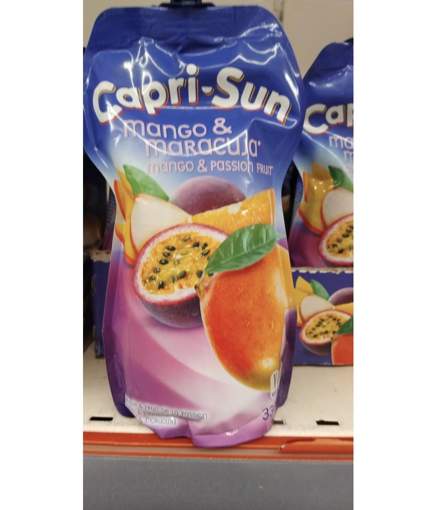 CAPRI-SUN MANGUE&FRUIT DE LA PASSION 33CL
