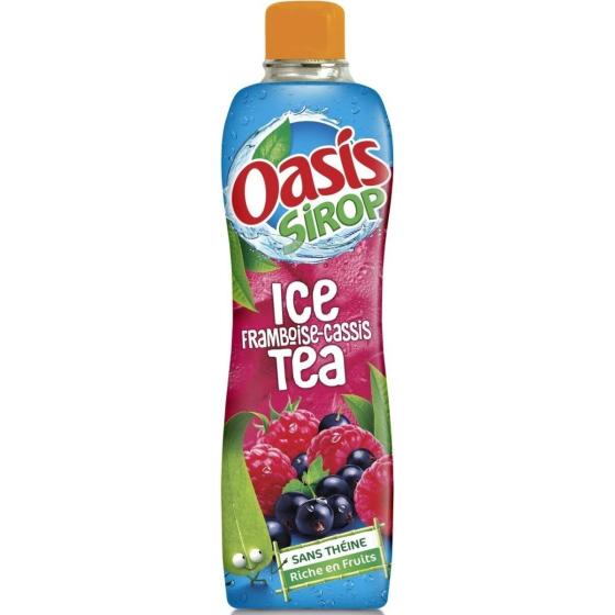 SIROP FRAMBOISE CASSIS OASIS  75CL