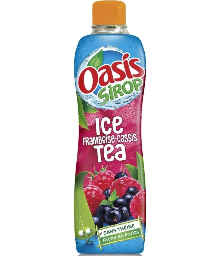 SIROP FRAMBOISE CASSIS OASIS  75CL