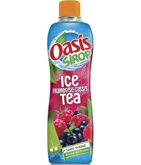 SIROP FRAMBOISE CASSIS OASIS  75CL
