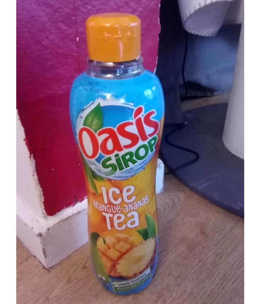 SIROP MANGUE ANANAS OASIS 75CL