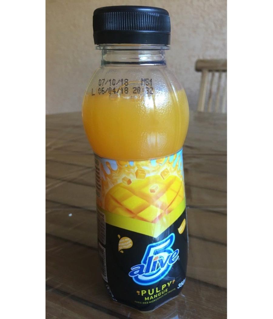 5 A LIVE PULPY MANGUE 350 ML