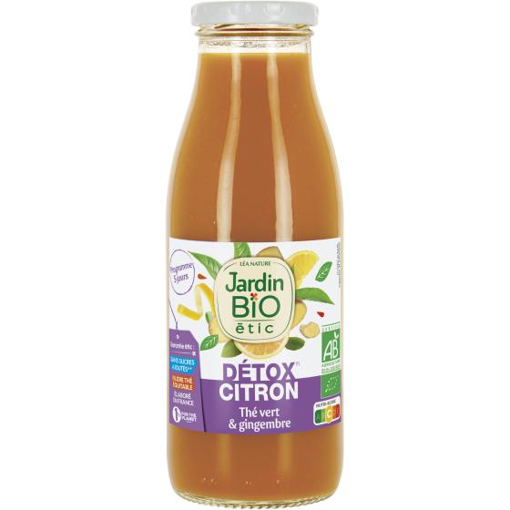BOISSON DETOX CITRON JARDIN BIO ETIC 50CL