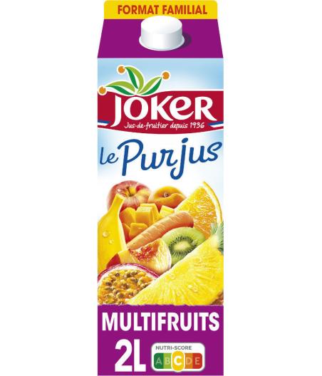 LE PUR JUS MULTIFRUIT JOKER 2 L