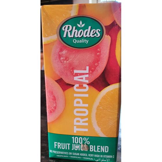 P JUS TROPICAL 1L RHODES