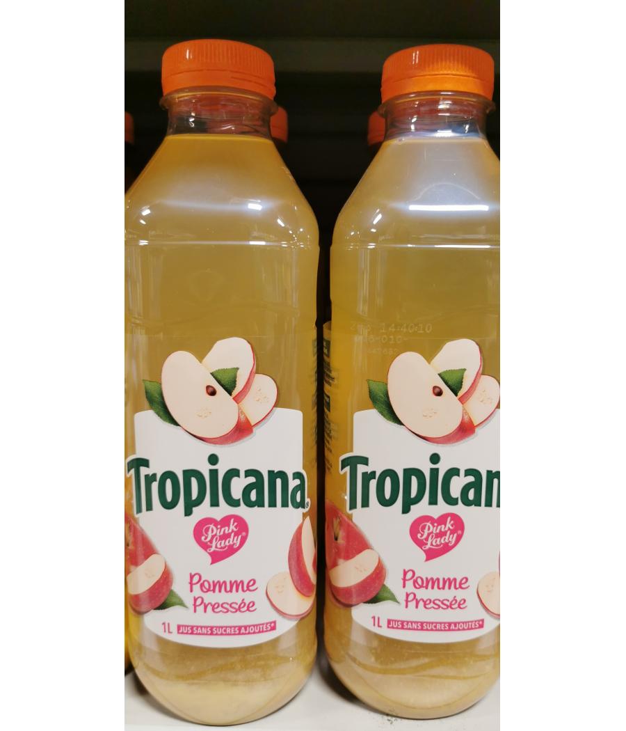 JUS TROPICANA POMMES PRESSEES PINK LADY 1L