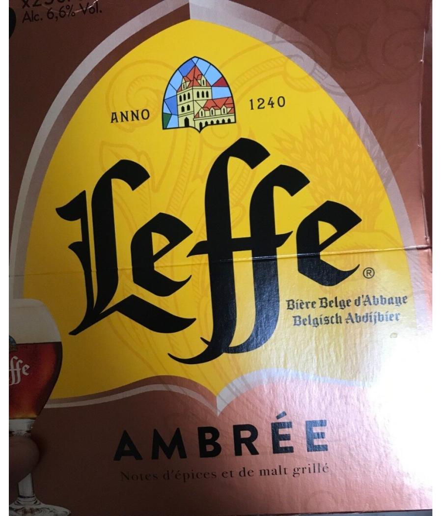 6X25 CL LEFFE AMBREE 6×25CL