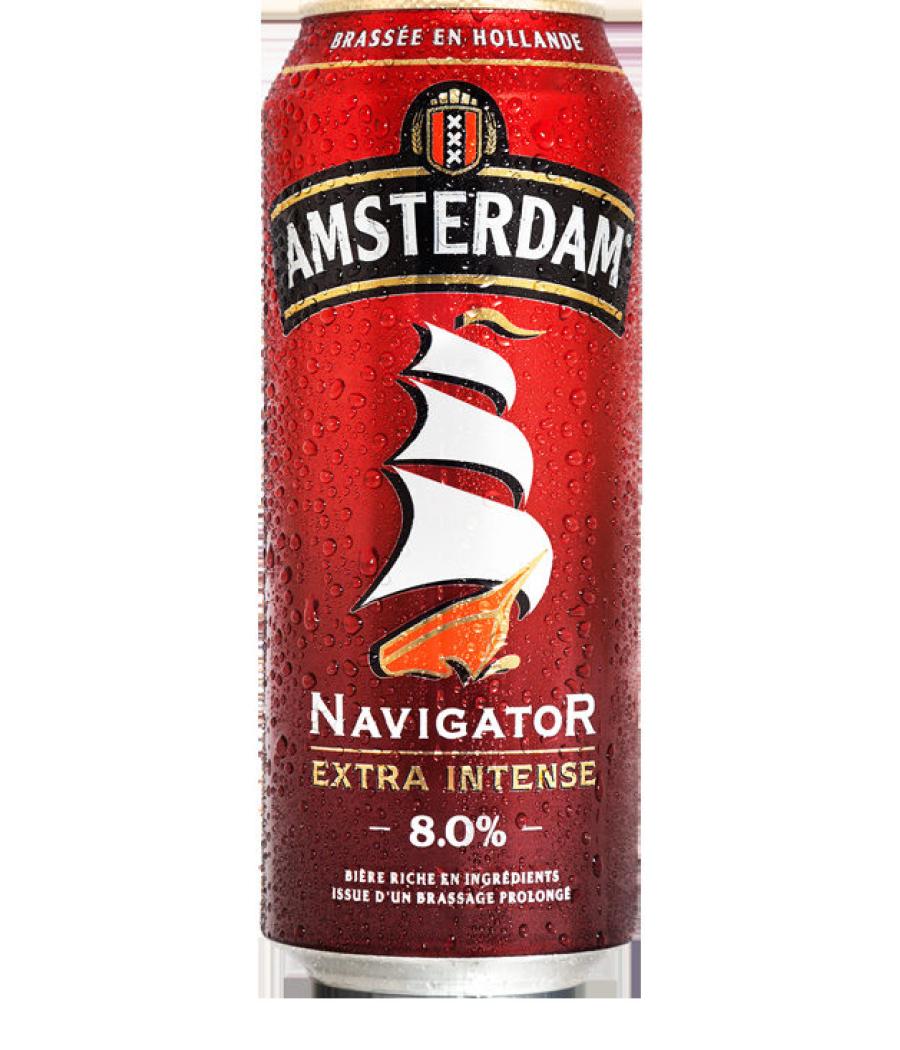 Bière Blonde Navigator 8% AMSTERDAM 500 ML