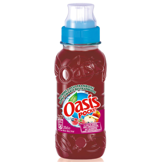 OASIS POMME-CASSIS-FRAMBOISE 25 CL