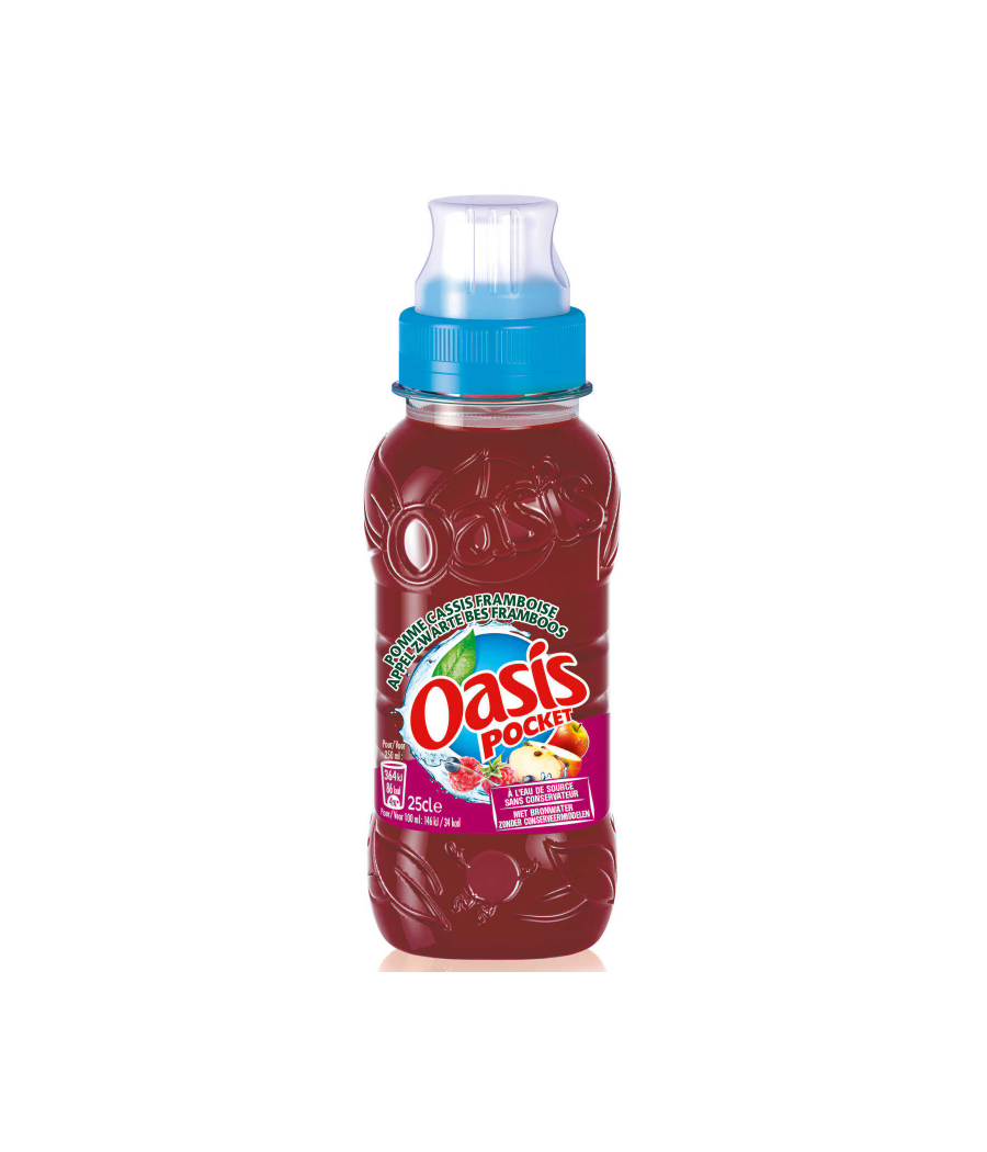 OASIS POMME-CASSIS-FRAMBOISE 25 CL