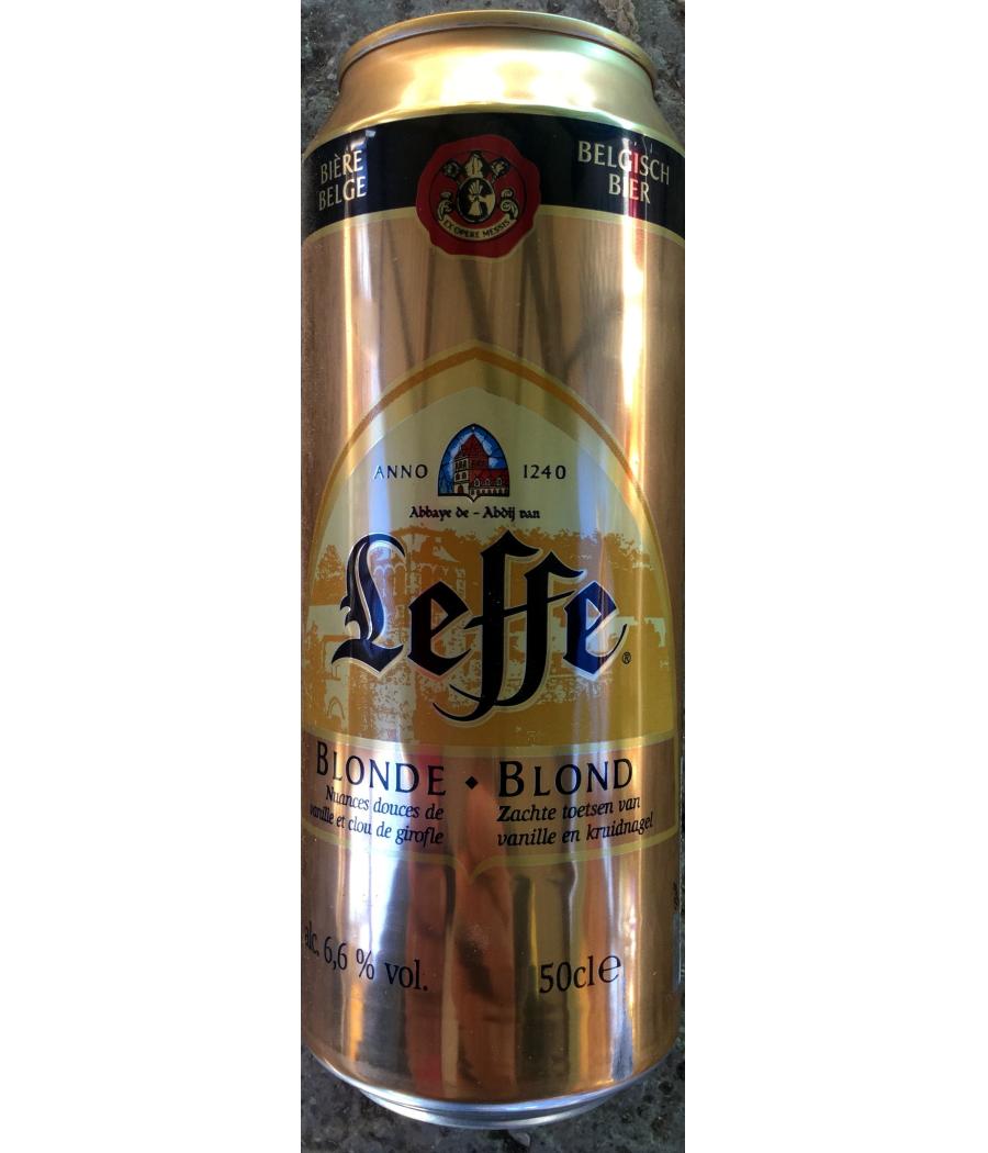 Bière Blonde D'Abbaye 6,6% LEFFE 50 CL