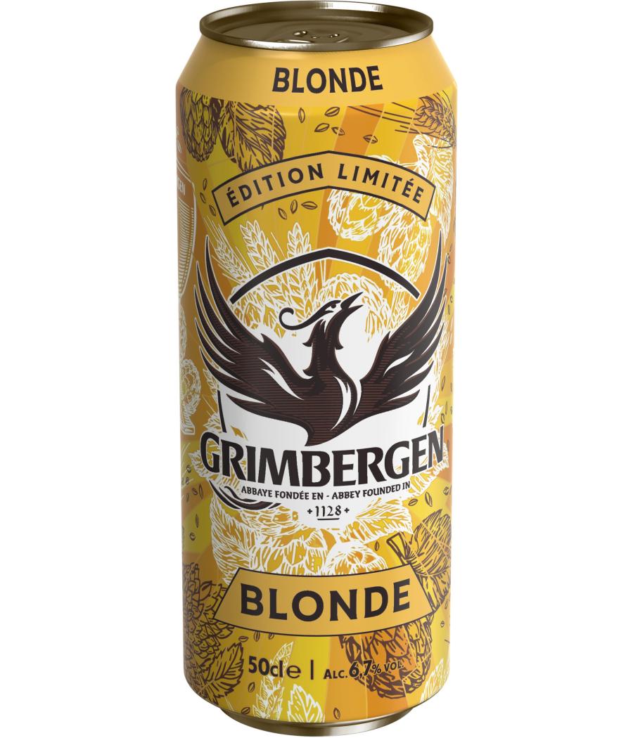 BIERE BLONDE GRIMBERGEN 50CL