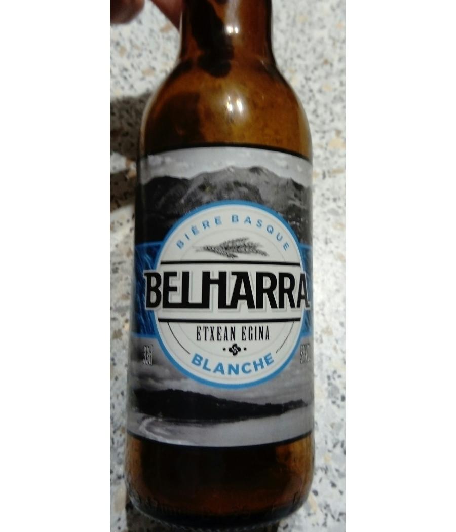 BIERE BELHARRA BLANCHE 33CL