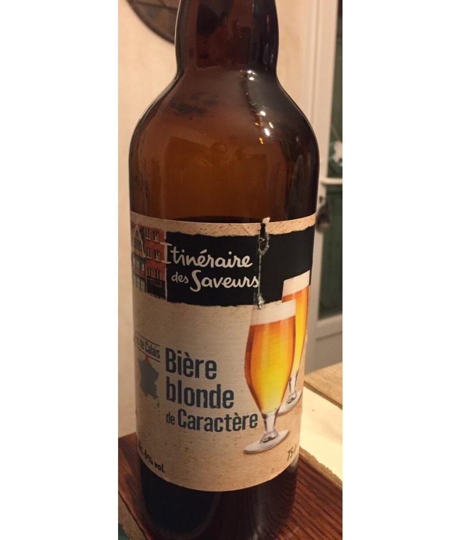 BIERE BLONDE DE CARACTERE 75 CL E