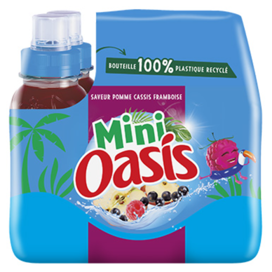 OASIS POMME CASSIS FRAMBOISE  6 X 25 CL