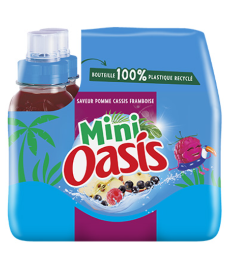 OASIS POMME CASSIS FRAMBOISE  6 X 25 CL