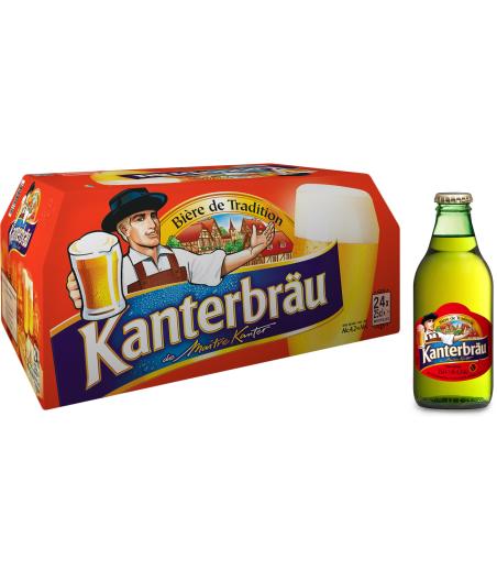 BIERE BLONDE 4.2° KANTERBRAU 24X25CL
