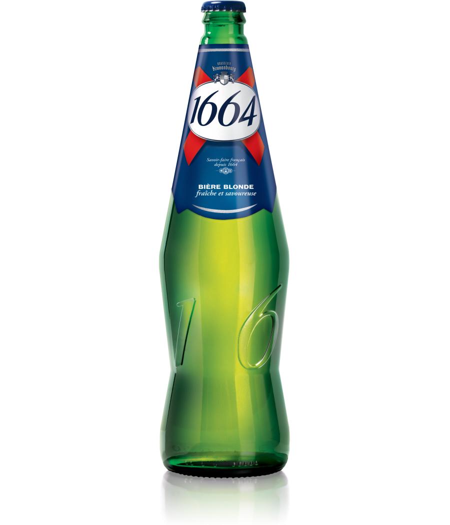 BIERE BLONDE 5.5° 1664 75CL