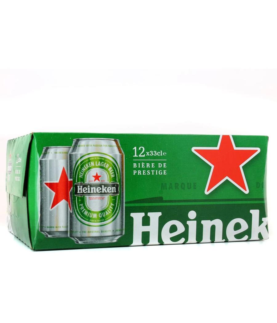BIERE BLONDE 5° HEINEKEN 12X33CL