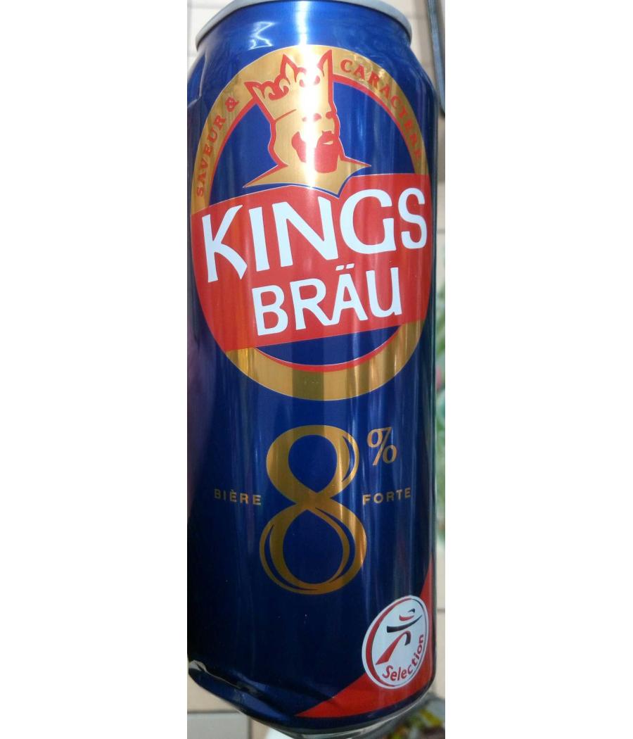 BIERE FORTE 8% KINGS BRÄU 50CL