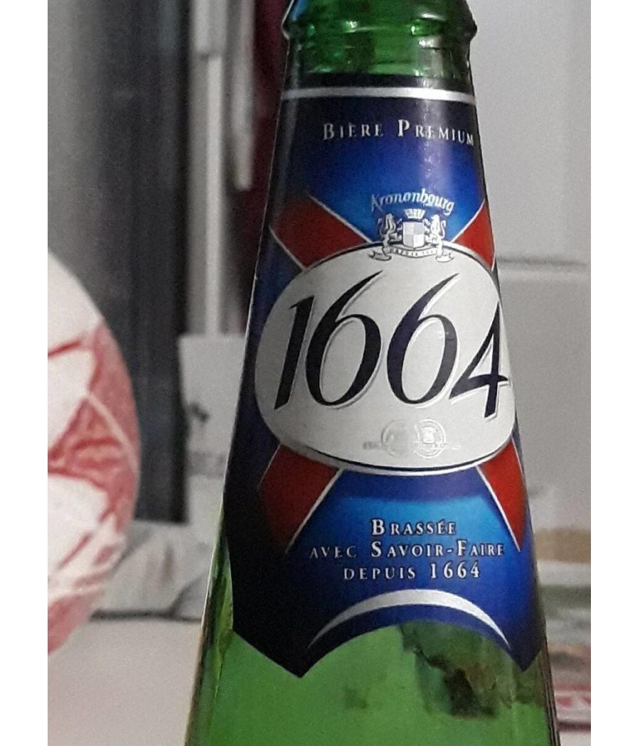 BIERE BLONDE 1664 25CL