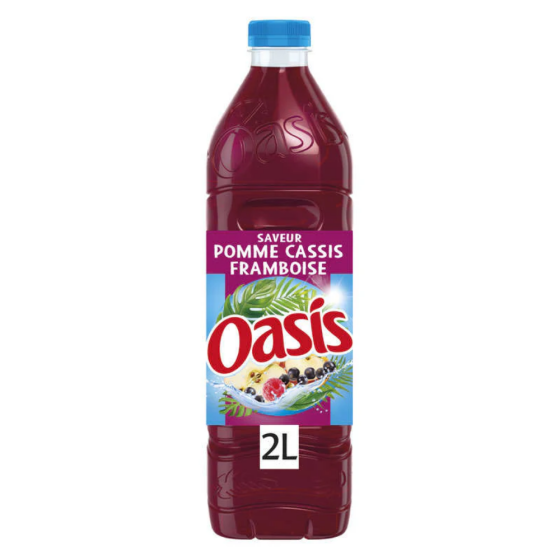 OASIS POMME CASSIS FRAMBOISE 2L