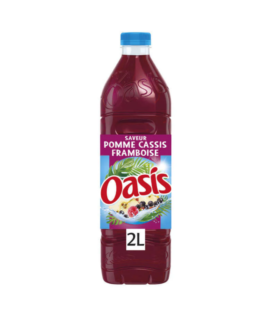 OASIS POMME CASSIS FRAMBOISE 2L