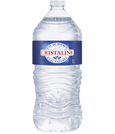 EAU CRISTALINE EAU DE SOURCE 1L