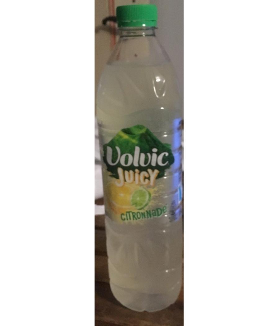 BOISSON VOLVIC JUICY CITRONNADE - EAU MINERALE NATURELLE 1,5L