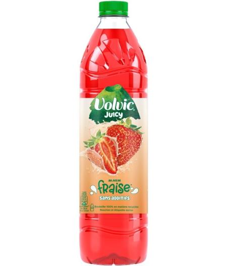 BOISSON VOLVIC JUICY FRAISE  1.5L