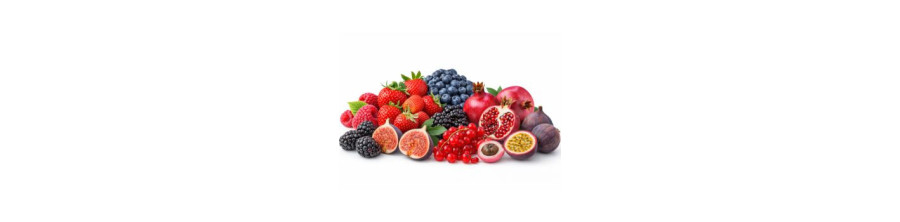 Fruits rouges et exotiques