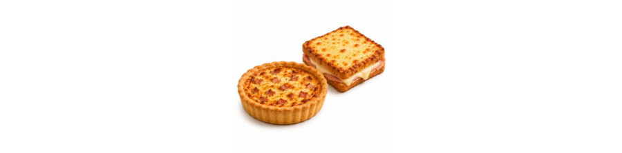 Quiches et Croque-monsieur