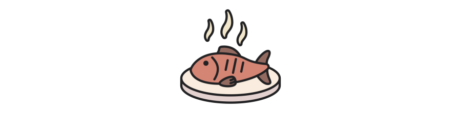 Poissons pannés et cuisinés