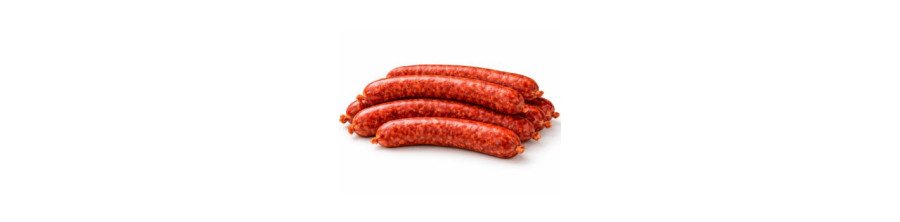 Saucisses et Merguez
